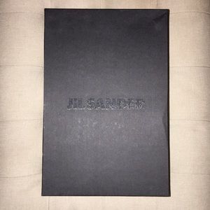 Never worn: Jil Sander platform sandals.